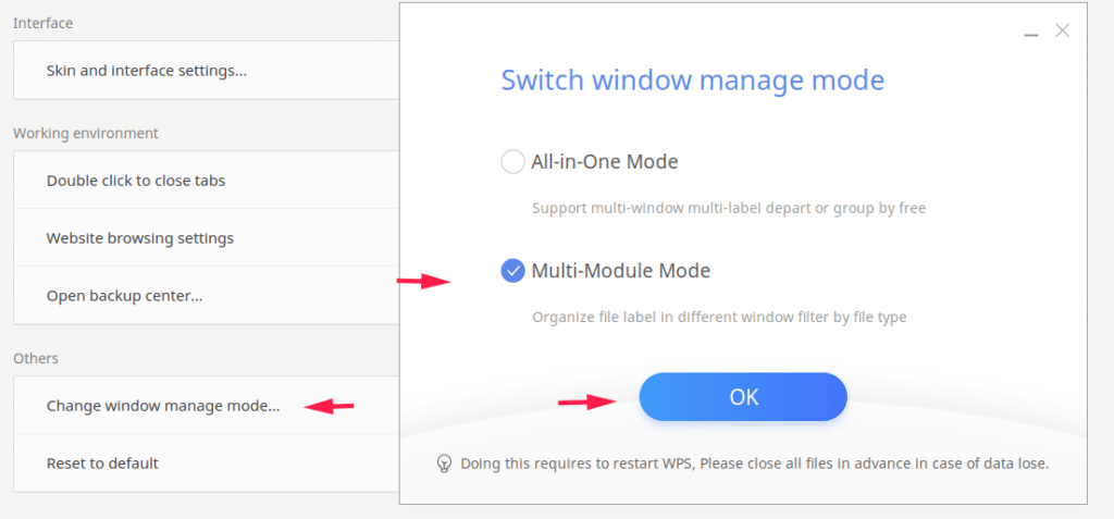 Actualizar 81+ imagen cambiar idioma de wps office